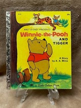 Vintage Winnie the Pooh and Tigger Little Golden Book- 1973 - £10.89 GBP
