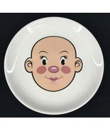 FRED Plays With His Food Plate Food Face Ceramic Plate Fun Fred and Frie... - £11.77 GBP