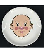 FRED Plays With His Food Plate Food Face Ceramic Plate Fun Fred and Friends EUC - $14.95
