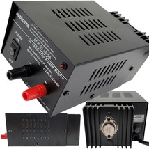 AT-PS5 13.8V 5A amp Heavy Duty DC Regulated Power Supply Grade with Cable New - £72.38 GBP