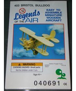 Legends of the AIR - BRISTOL BULLDOG (Miniature Wooden Aircraft) - £12.58 GBP