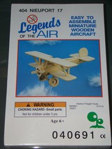 Legends of the AIR - NIEUPORT 17 (Miniature Wooden Aircraft) - £12.78 GBP