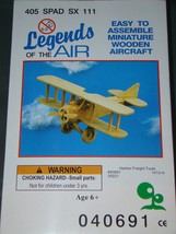 Legends of the AIR - SPAD SX 111 (Miniature Wooden Aircraft) - £12.78 GBP