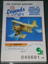 Legends Of The Air   Curtiss Goshawk (Miniature Wooden Aircraft) - £12.78 GBP