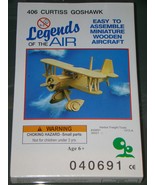Legends of the AIR - CURTISS GOSHAWK (Miniature Wooden Aircraft) - £12.58 GBP