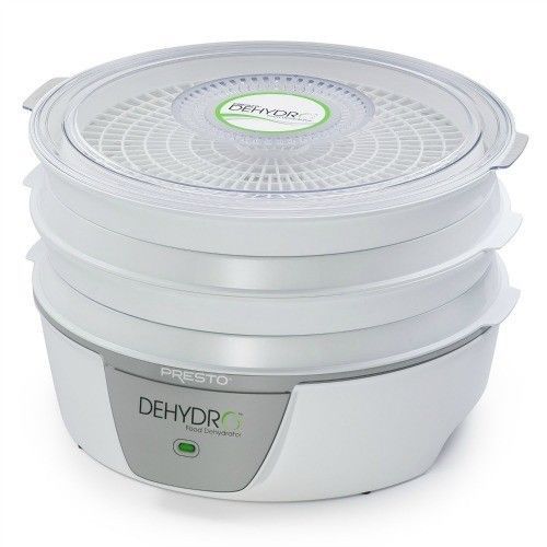 Electric Food Dehydrator Presto Trays Jerky Fruit Roll Dried Vegetables Meat New - £46.30 GBP