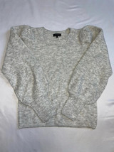 MSRP $79 1.State Balloon Sleeve Sweater Gray Size Large - £9.45 GBP