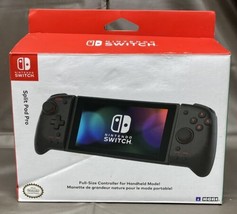 Nintendo Switch Hori Split Pad Pro Controller Clear Black NSW-298U - $26.17