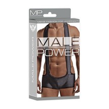 Male Power Sling Short Black - $27.00