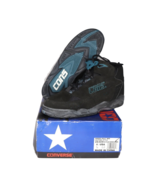 NOS Vtg 90s Converse Speed Pull Mid Leather Basketball Shoes Sneakers Yo... - $719.71 MXN