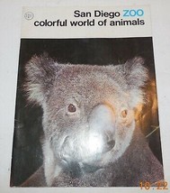 1972 Welcome to San Diego ZOO Colorful world of animal Souvenir Program - £34.43 GBP