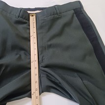 Tennessee Apparel Men’s 34S Poly/Wool Serge Army Green Trousers Black Stripe  image 12