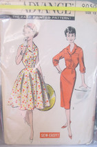 1950s Vintage Misses Pattern 9050 Dresses 32&quot; bust - uncut - $11.99