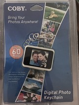 Digital Photo Keychain Coby DP-161 Holds 60 Photos 1.5 LCD Display NEW SEALED - £9.17 GBP