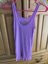Heart Breaker lavender tank top shirt juniors size Medium  - $24.99