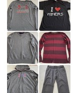 Boys Clothes Lot XL Sweatshirt Shirt Sweater Pants Under Armour Tommy Hi... - $40.64 CAD