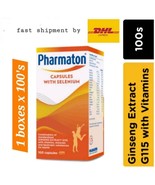 PHARMATON Capsules with Ginseng and Selenium Energy Performance 1 boxes ... - $108.36 CAD