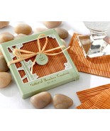 Bamboo Coasters- Set of 4 in Elegant Gift Box - £9.59 GBP