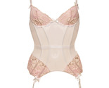 AGENT PROVOCATEUR Womens Corset Lacy Sheer Floral White Size UK 34B - £111.13 GBP