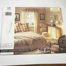 Vogue 1646 Duvet Cover Throw Pillow Cover Valance Curtain Vanity Cover - $12.86