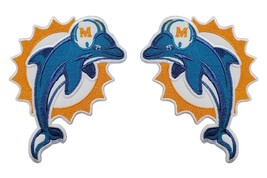 Miami Dolphins  Football Fully Embroidered Iron On Patch Dan Marino - $9.36+