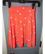 Lularoe Azure Multi-Color Polka Dot Skirt Size 6 Girl&#39;s NWOT - $507.10 MXN