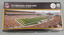 2015 Pittsburgh Steelers 1000 Piece Panoramic Jigsaw Puzzle Heinz Field - $19.79
