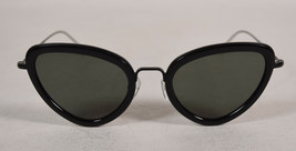 Retrosuperfuture Rebecca Ace Sunglasses Cat Eye Black Handmade in Italy - £54.53 GBP