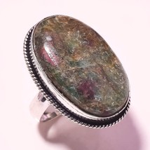 Ruby Fuchsite Gemstone Handmade Fashion Ethnic Gifted Ring Jewelry 7.25&quot; SA 2803 - £4.14 GBP