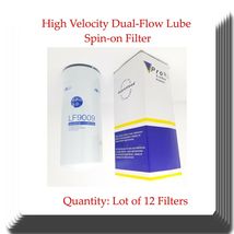 Lot of 12 LF9009 V-PRO Dual-Flow Lube Spin-on Filter Replace Cummins 3318853 - £221.09 GBP