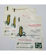 Lot Of (3) Vintage Degradable Plastic Illinois Corn Marketing Board 8&quot;x1... - $24.42 CAD