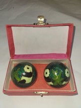 Ying Yang musical Balls In Decorative Box by Dacige For Stress Relief - £14.08 GBP