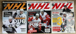 NHL Yearbook 3 Piece Lot: Faceoff: 2008, 2009, 2010: Crosby, Malkin, Ove... - $9.89