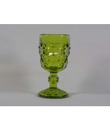 Viking Art Glass Georgian Avocado Wine Goblet 6909, Signed, Olive Green ... - £22.02 GBP