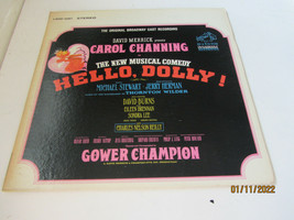 1964 12&quot; Lp Record Rca Victor LSOD1087 Hello Dolly Original Broadway Cast - £7.98 GBP