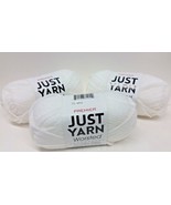 Premier JUST YARN Worsted - WHITE -109 yards Each - Skein - Medium #4 - ... - $25.66 CAD