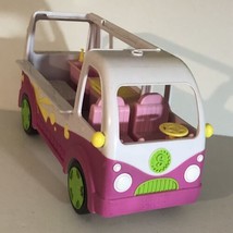 Shopkins Scoop Ice Cream Truck Pink Incomplete Toy T7 - £6.20 GBP