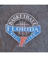 T Shirt University of Florida Basketball Gray Tee Size M/L Medium / Large - £9.59 GBP