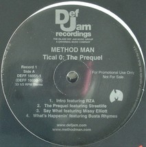 Method Man &quot;Tical 0: The Prequel&quot; 2004 Vinyl 2X Lp Album Promo Cl EAN *Sealed* - £14.11 GBP