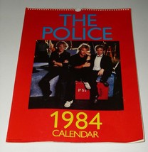 The Police Calendar Vintage 1984 UK Danilo Promotions Dazzlebourne New U... - $34.99