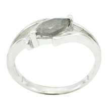 Labradorite 925 Solid Silver Ring Handcrafted Jewelry For Birthday Gift US - £7.29 GBP