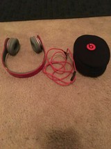 Beats by Dr. Dre Red Limited-Edition On The Ear Headphones 3.5mm Jack - $342.02