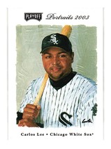 2003 Playoff Portraits #113 Carlos Lee Chicago White Sox - £3.14 GBP