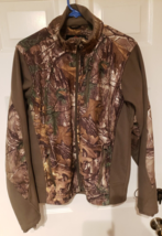Game Winner Camo Jacket Mens S Realtree Xtra Hunting Fleece Full Zip Long Sleeve - £15.45 GBP