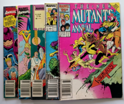 The New Mutants Annual Comic Books Lot Of 5, 1986-1990, Issues #2 Thru #... - $47.52