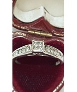 Estate Vintage 14k White Gold  .55ct  Diamond Ring,1950&#39;s - £564.63 GBP
