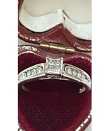 Estate Vintage 14k White Gold  .55ct  Diamond Ring,1950&#39;s - $706.50