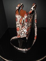 Elena Ghisellini Globe M Spotted Python Printed Bag NWTS image 13
