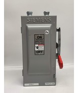 Siemens HF221N Heavy Duty Safety Switch, 30A, 240VAC, 250VDC, Horsepower... - $73.92 CAD