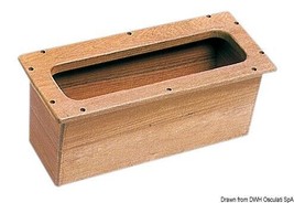 ARC Teak Recess Box 450x190x190 - $153.37